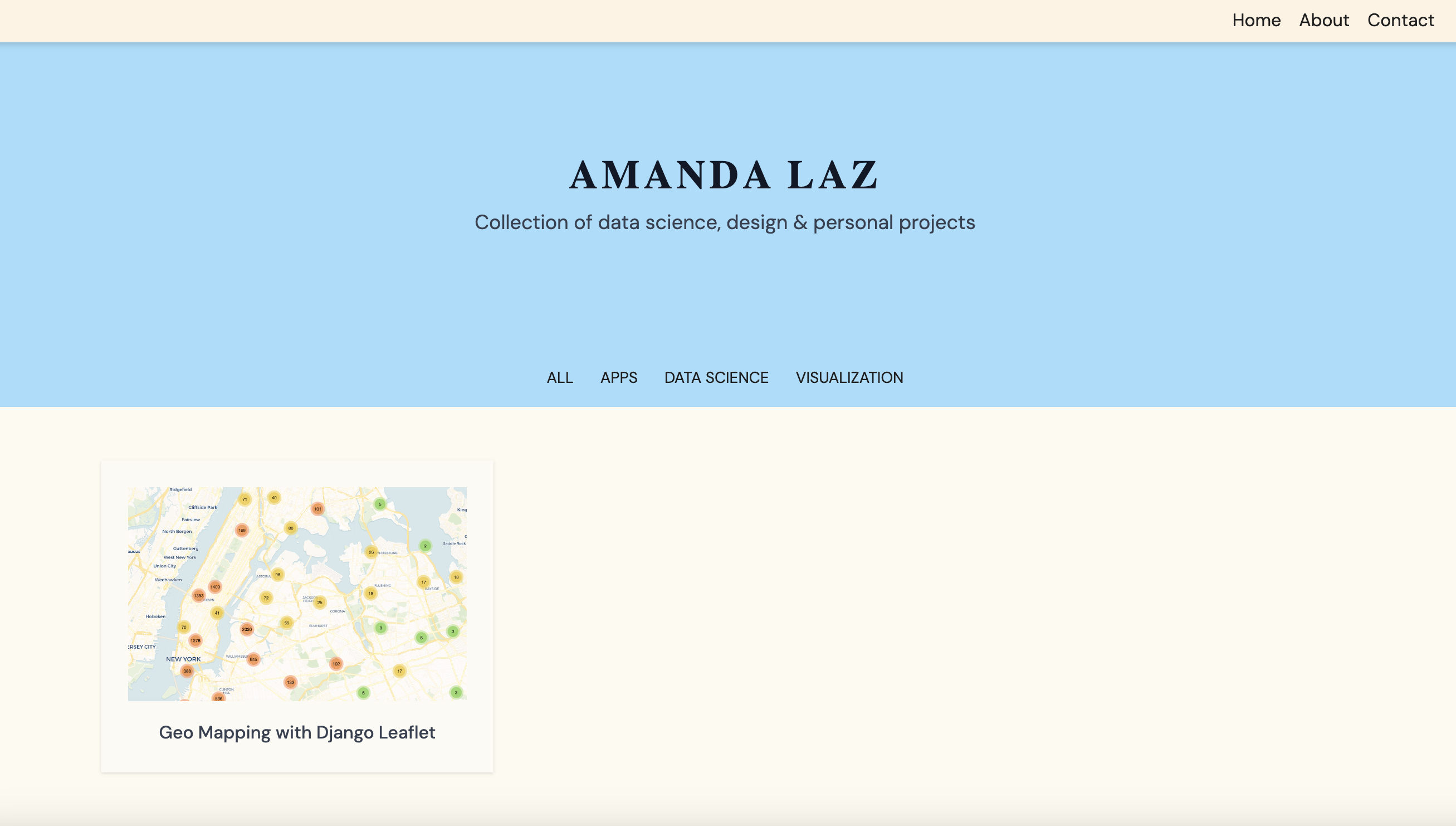 Building a Portfolio Site